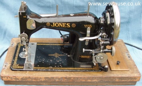 Jones electric sewing machine manual